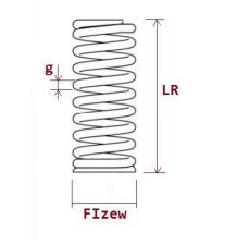 SPRĘŻYNA S FIzew- 11*0,6 LR- 20 - [CJH518]