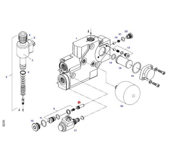 FILTR HYD. SPEC - [CFH304]