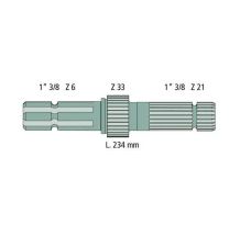 WAŁEK WOM  Z-6 1-3/8"  + Z-21 - [CJN620]