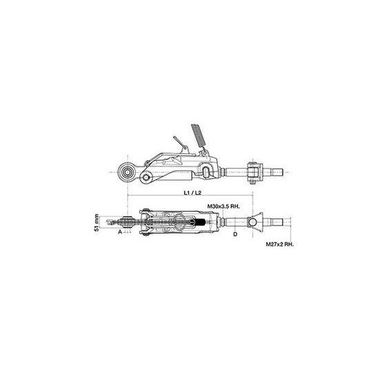 STABILIZATOR  L-461/482  M - [CAZ520]