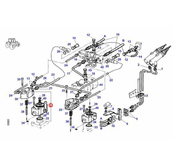 ZESTAW NAPRAWCZY CYL. HAM - [CFD322]