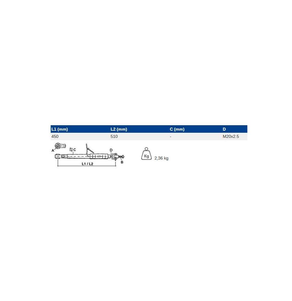 STABILIZATOR JD - [CJZ500]