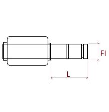 ELEKTROZAWÓR  FI-17.0  L-64 - [CCN653]