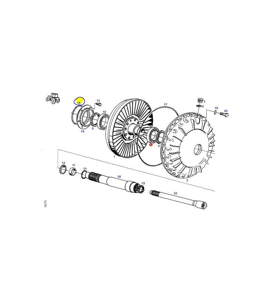 ORING  124.00 * 3.00  VITON - [CFP501]