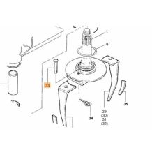 AMAZONE  SWORZEŃ 16*65*55 MM - [GBA003]