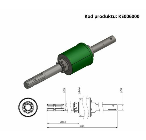 SPRZĘGŁO PRZECIĄŻENIOWE  KOPACZKI - [KE006000]