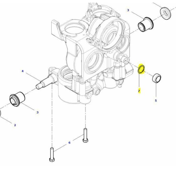 ORING  30.0 * 5.0 FPM - [CFV017-AGCO]