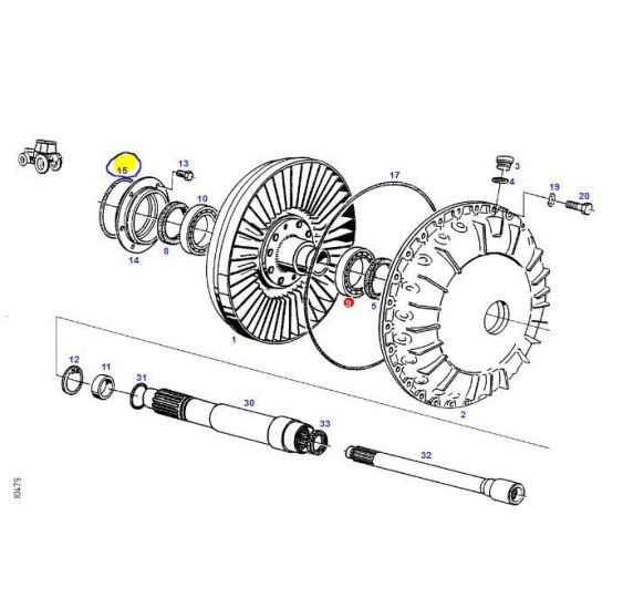 ORING  124.00 * 3.00  VITON - [CFP501]