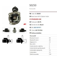 ROZRUSZNIK AS  S0250 - [CJS663-A]