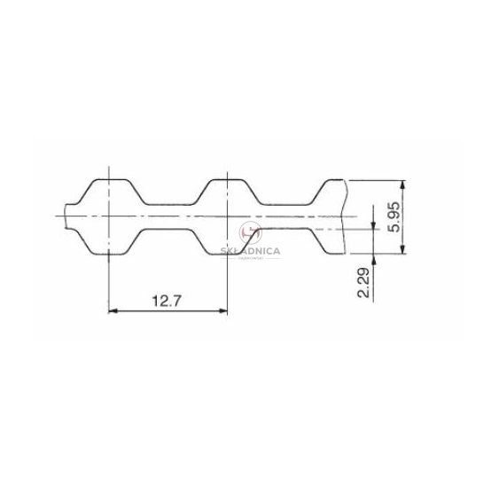 PASEK GATES TP630H [PKM000031-G]