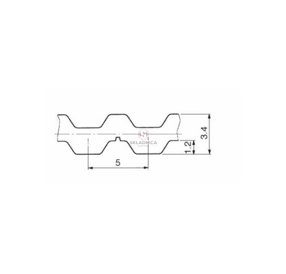 PAS DT5 /1100 -18 MM GATES [PKM000050-G]