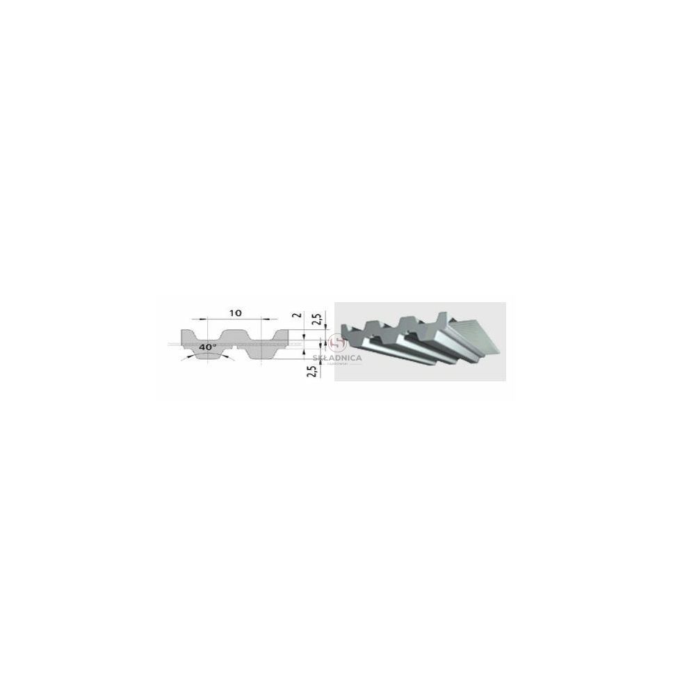 PAS ZĘBATY  DL-T10-1420-25 [PKM000100-G]