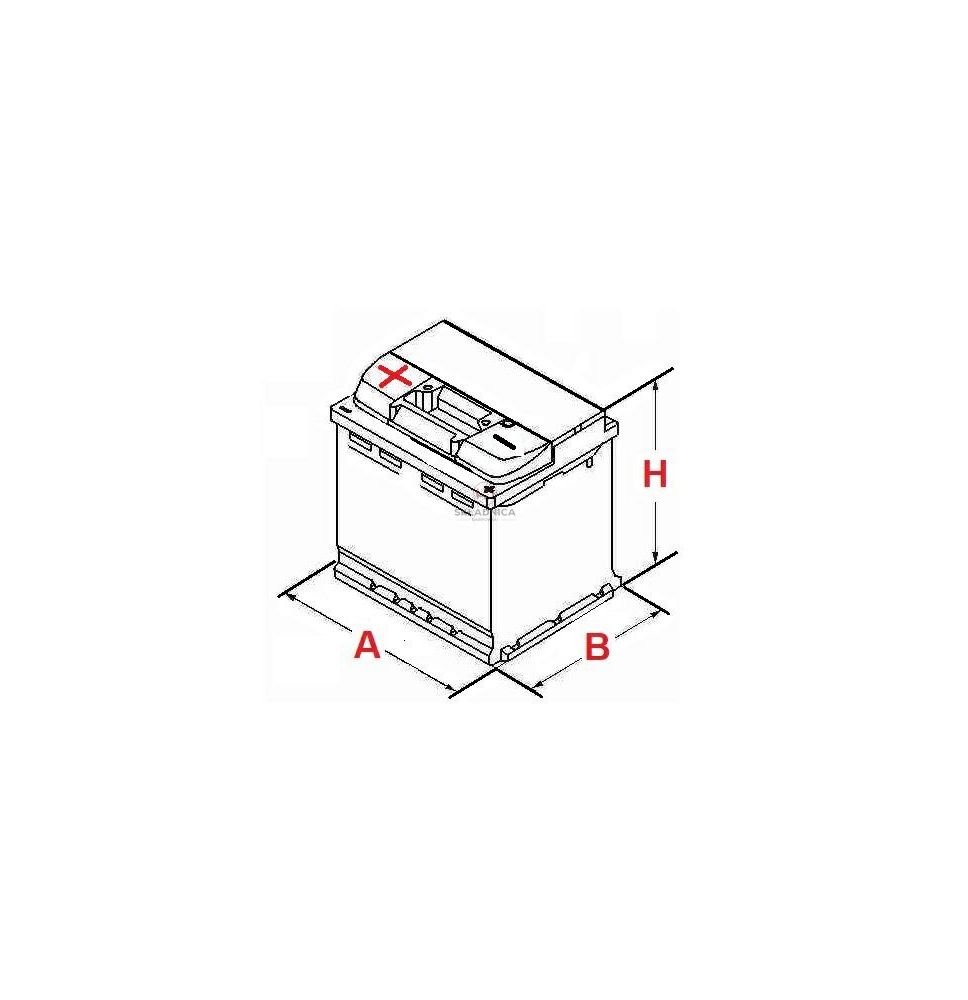 AKUMULATOR 12V 105AH  800A  VARTA + - [KM117-V]