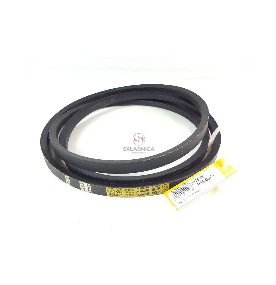20*12,5-3010  PAS SANOK ŻÓŁTY [PK30105]