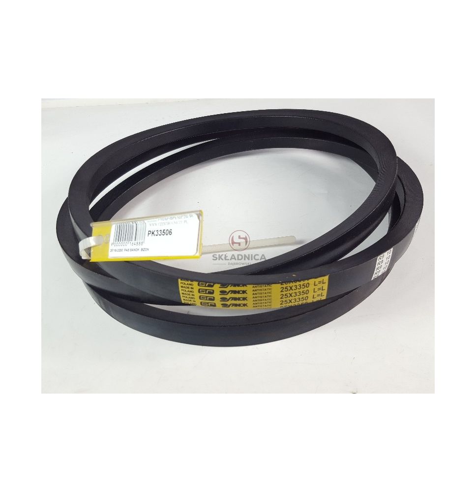 25*16-3350   PAS SANOK ŻÓŁTY [PK33506]
