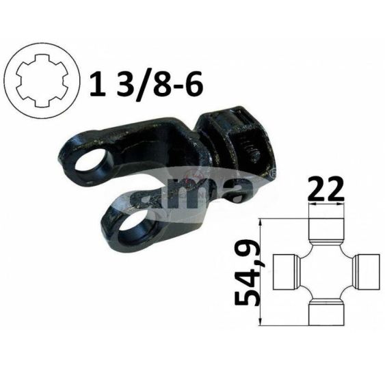 WIDŁAK ( 22,00- 54,00)  Z 6  1 3/8" [WWC0101]