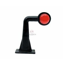 LAMPA OBRYSOWA BIAŁO-CZERW. [AB05-015]