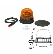 PILOT MIGAJĄCY  24W 12V/24V LED H-140 NA [AK119]