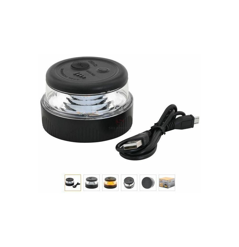PILOT MIGAJĄCY MAGNES 12V  LED. BATERIA [AK122]