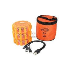 ZESTAW 3 x FLARA OSTRZEGAWCZA 12 LED +   [AK151]