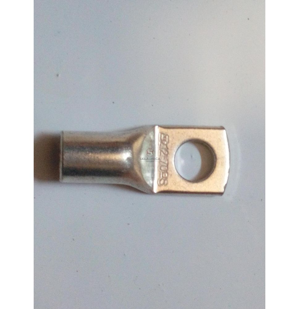 KONCÓWKA  OCZKOWA WZDŁUŻNA M12/70 GRUBY  [AK299]