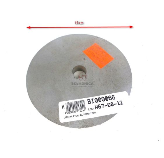 WENTYLATOR ALTERNATORA [BH2111]