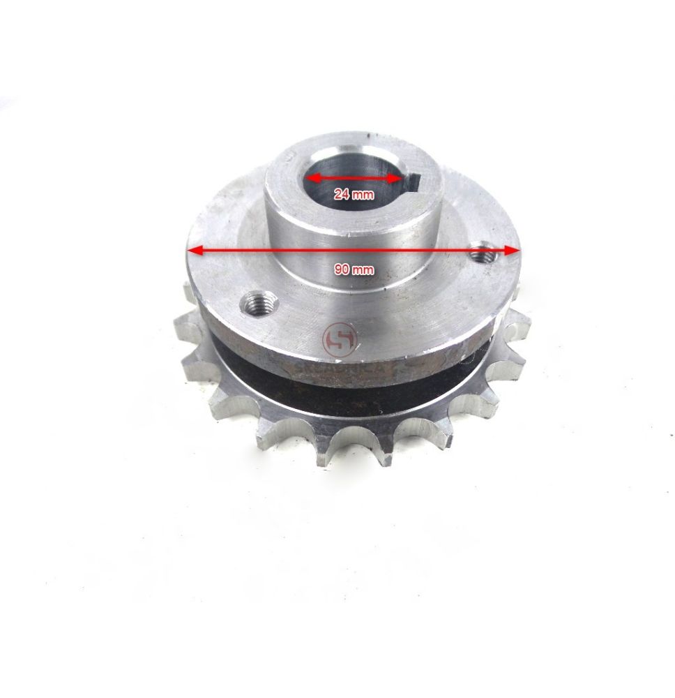 KOŁO ŁAŃCUCH.  5/8" 10B-1  Z-20  FI-24 [BI000212]