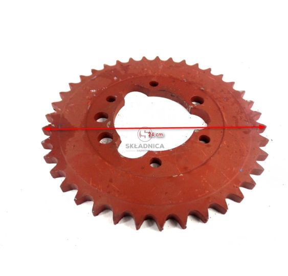 KOŁO ŁAŃCUCH.  5/8" Z-39 [BI10603]