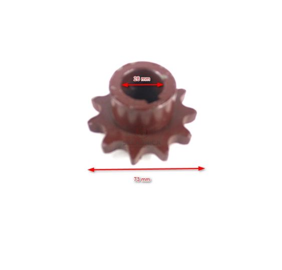 KOŁO ŁAŃCUCH.  3/4" 12B-1  Z-11 FI 25 [BI10703]