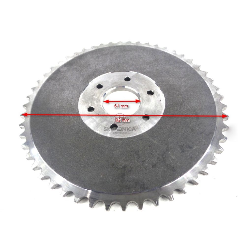 KOŁO ŁAŃCUCH.  3/4" 12B-1  Z-52 [BI10811]