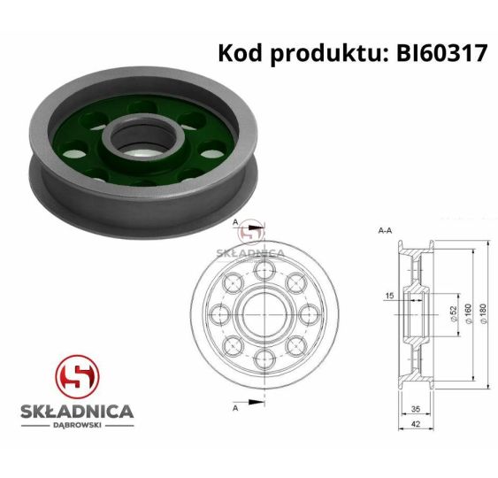 TARCZA NAPINACZA [BI60317]