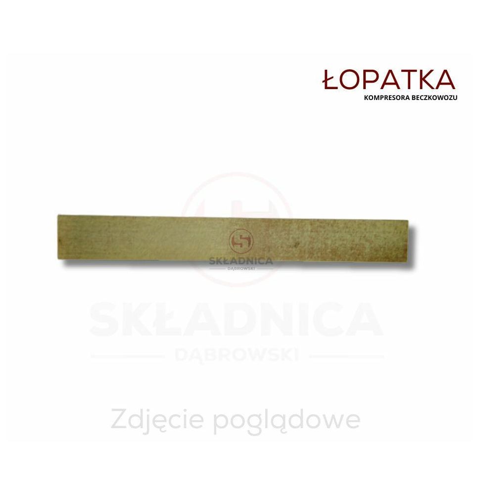 ŁOPATKA TEKSTOLITOWA  425*64*7,5 [BN041]
