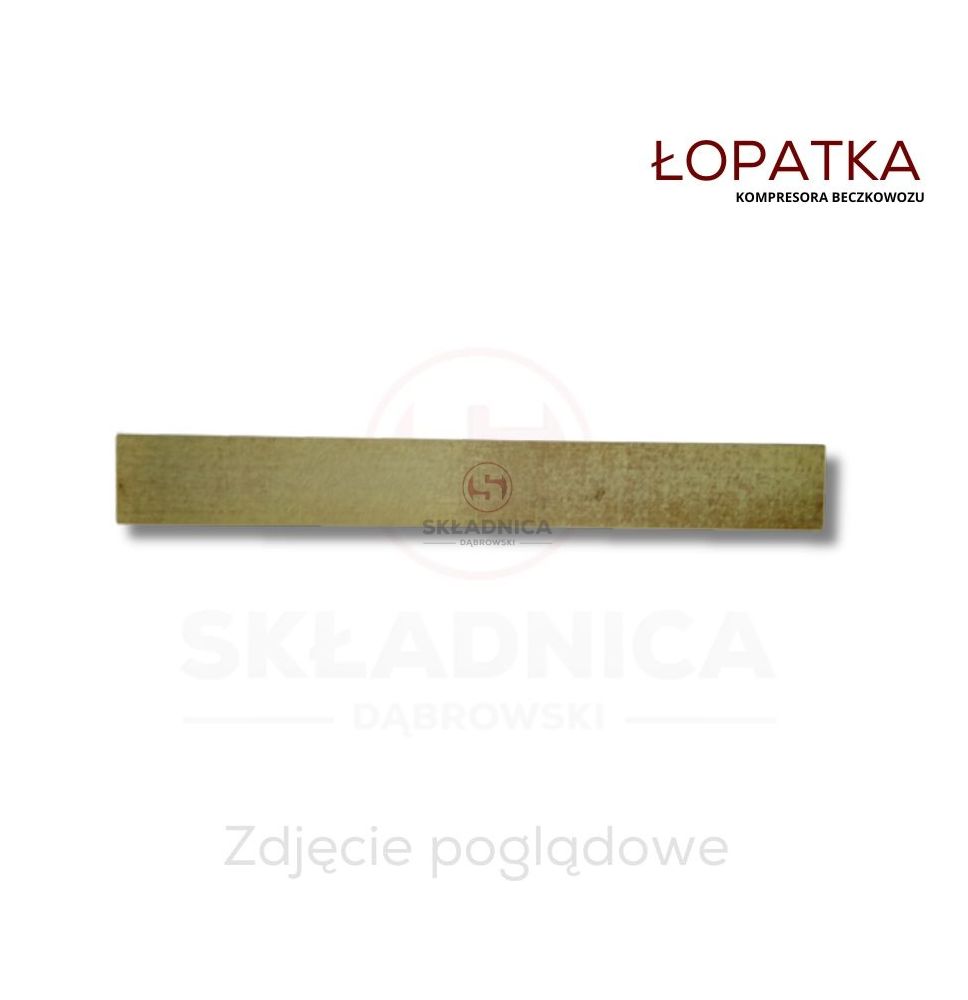 ŁOPATKA TEKSTOLITOWA  300*80*7,5 [BN049]