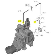 PRZYŁĄCZE - KOŃCÓWKA WĘŻA  M 10X1 B.P. [BN147]