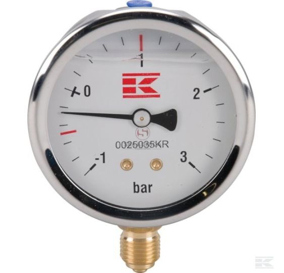 MANOMETR  @ 63  1/4"   -1 / + 3     BAR [BN305]