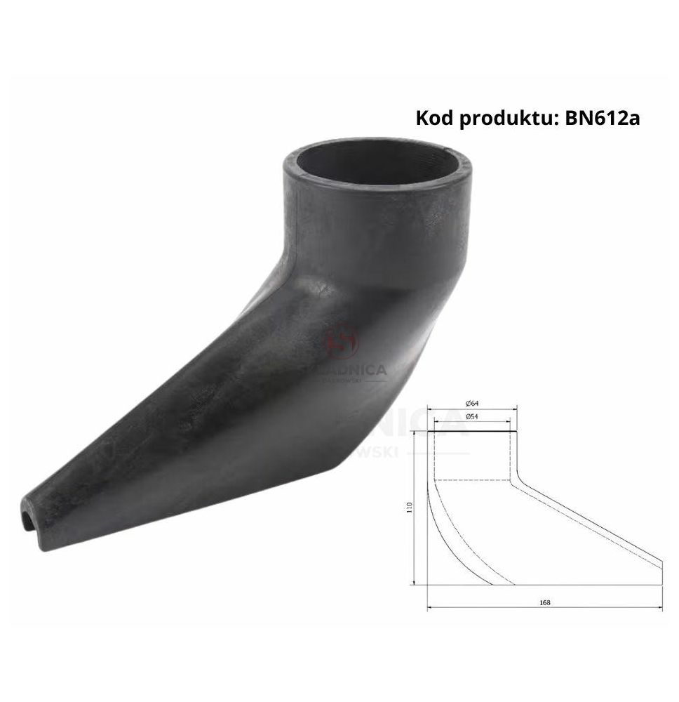 ROZPYLACZ OPRYSKIWACZA GUMOWY [BN612a]