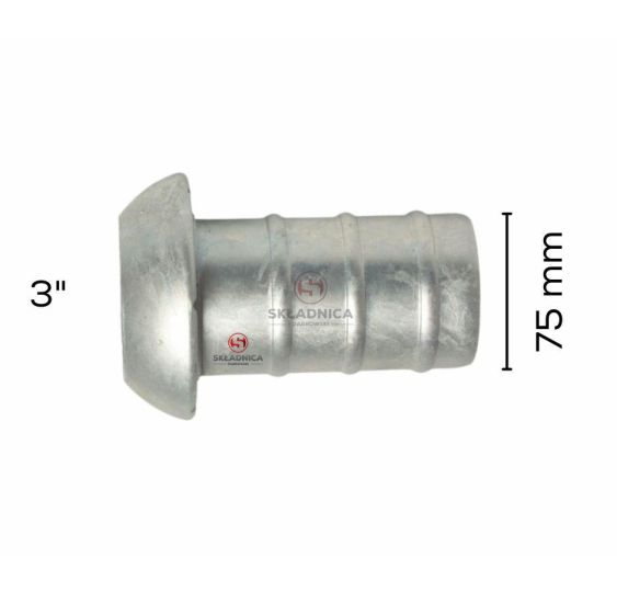 PERROT 3"  ZŁĄCZE  MĘSKIE  -  WĄŻ  FI-75 [BNA304]