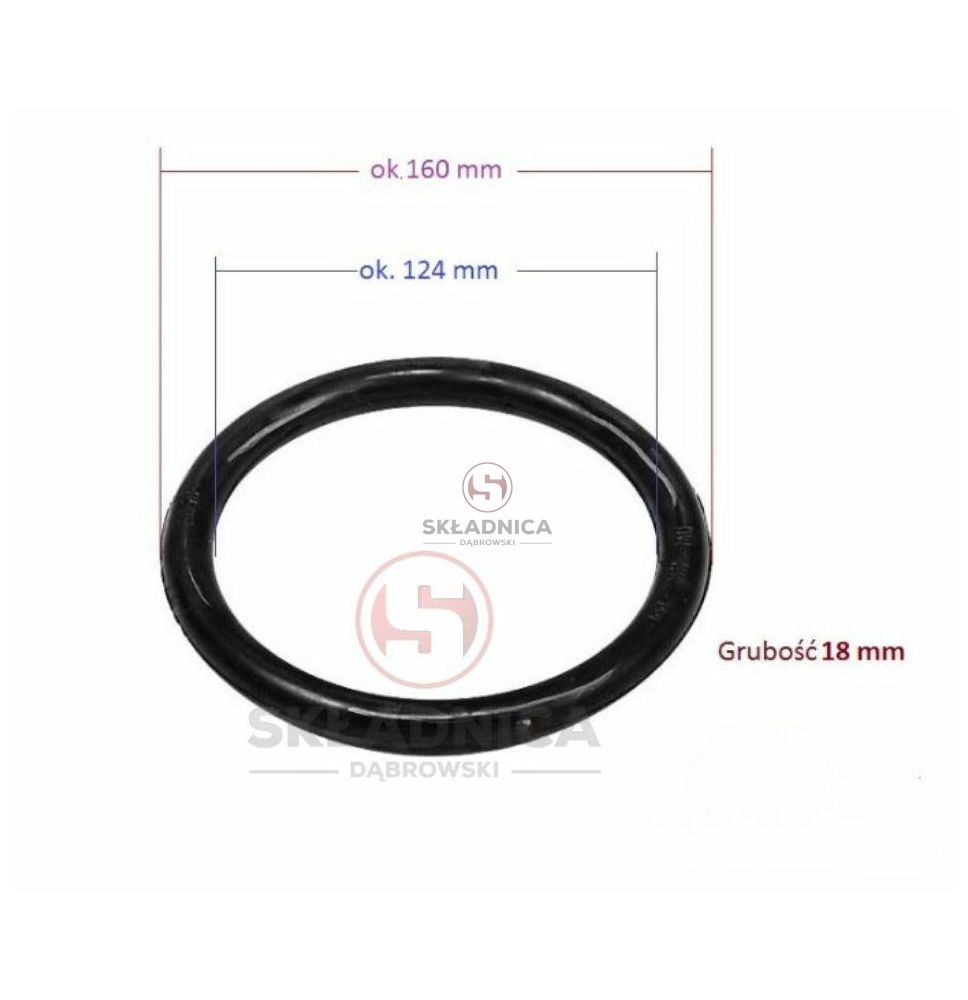 ORING  124.00 * 18.00   SYSTEM PERROT 4" [BNA410]