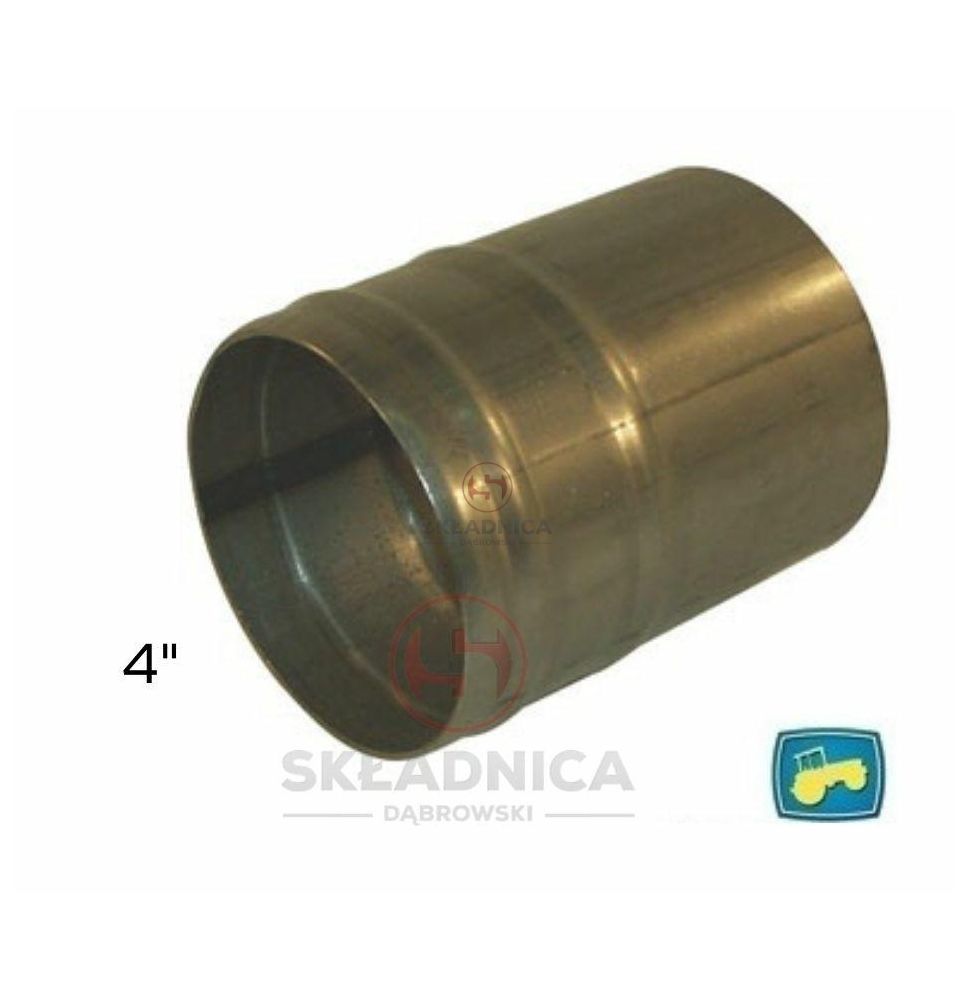 PERROT 4"   RURA CZARNA  ~102MM    L-185 [BNA416]