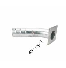 RURA 4"  PŁYTA 150*150  - KOLANKO 45 - N [BNA441]