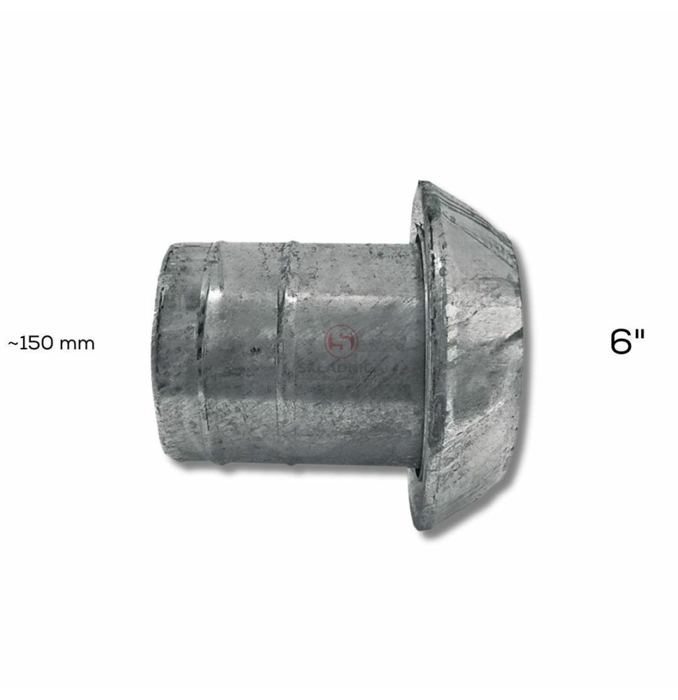 PERROT 6"  ZŁĄCZE  MĘSKIE  -  WĄŻ 6" ~ F [BNA601]