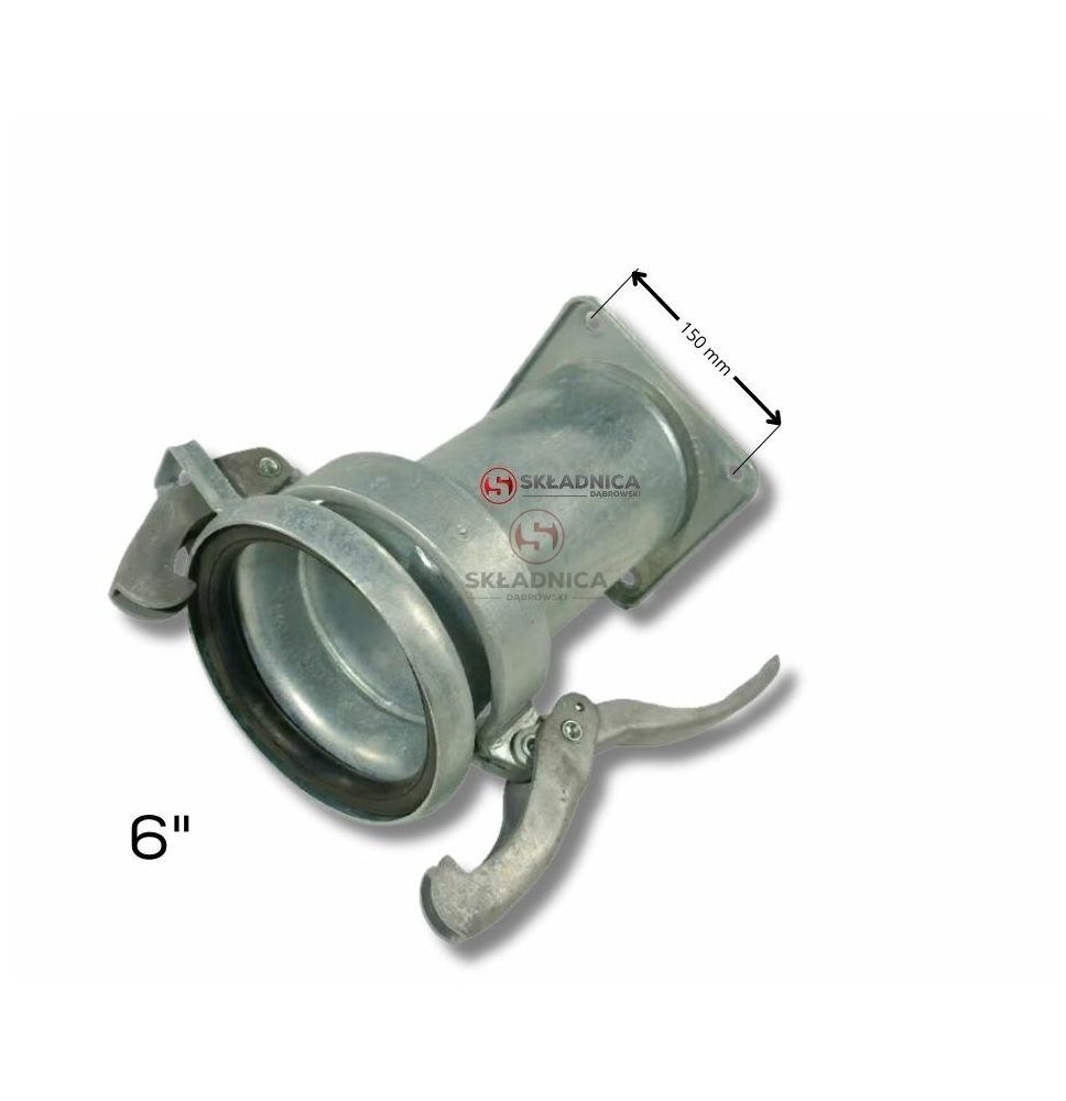 PERROT 6"  ZŁĄCZE ŻEŃSKIE - PŁYTA 150*15 [BNA607]