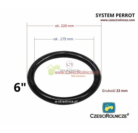 ORING  224.00 * 20.00      SYSTEM PERROT [BNA610]