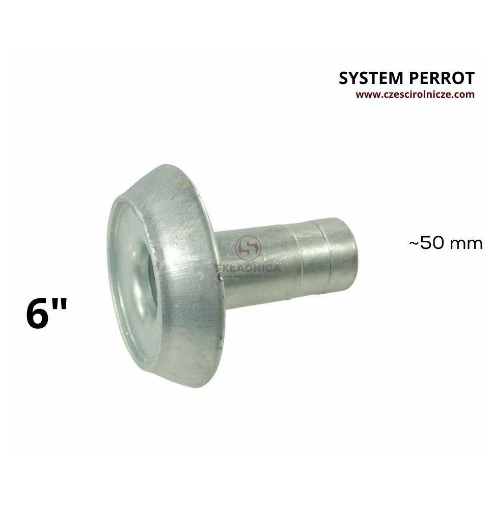PERROT 6"  ZŁĄCZE  MĘSKIE  -  WĄŻ  2 " [BNA611A]
