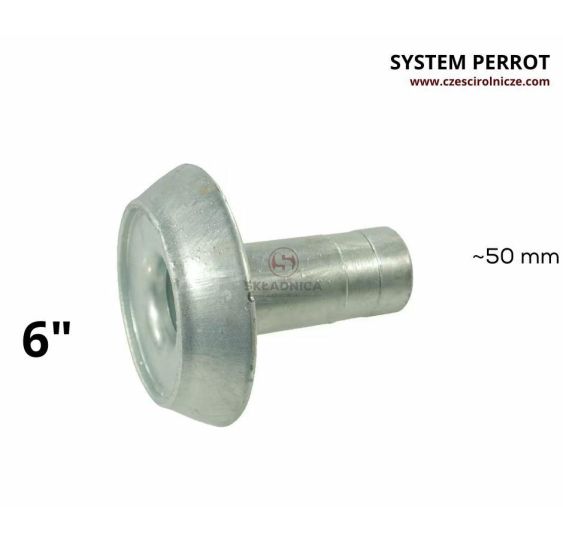 PERROT 6"  ZŁĄCZE  MĘSKIE  -  WĄŻ  2 " [BNA611A]