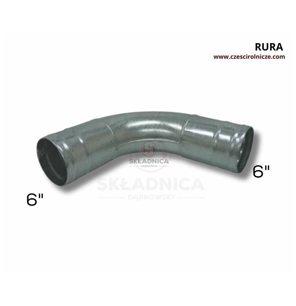 PERROT 6"   KOLANKO 90°  - RURA - RURA [BNA634]