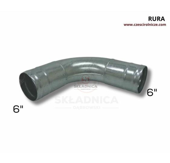 PERROT 6"   KOLANKO 90°  - RURA - RURA [BNA634]