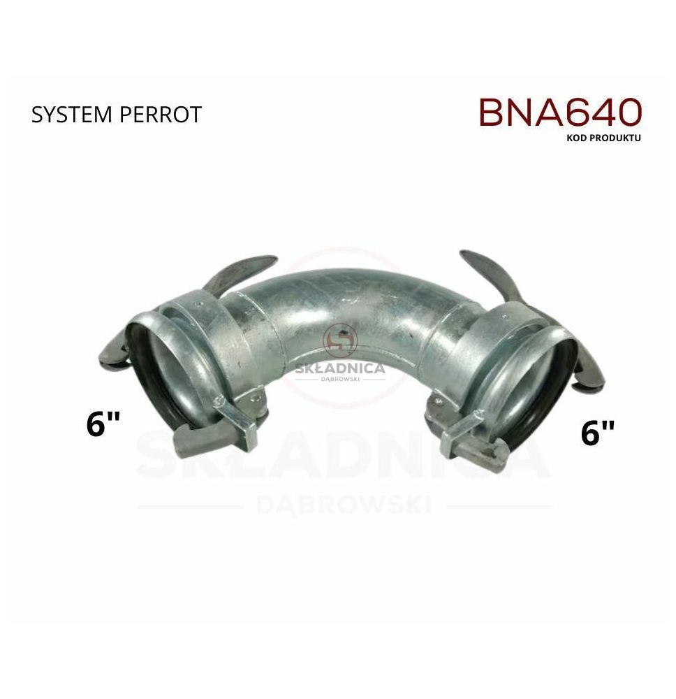 PERROT 6"   KOLANKO 90   ŻEŃSKIE / ŻEŃSK [BNA640]
