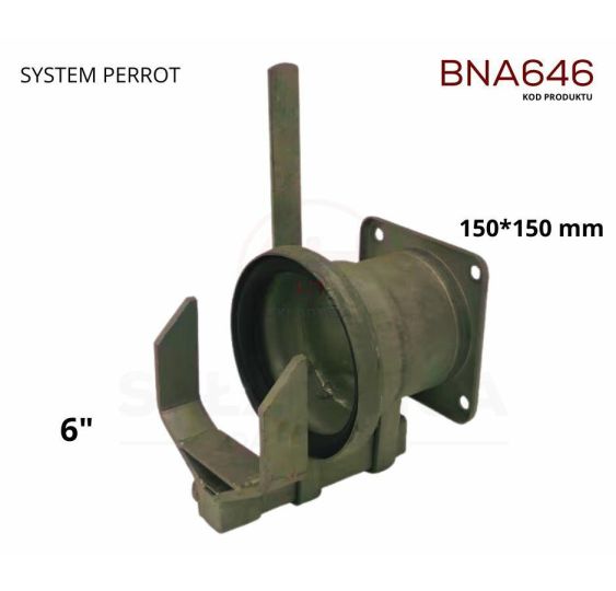 PERROT 6"  SZYBKOZŁĄCZKA ŻEŃSKA  PŁYTA 1 [BNA646]