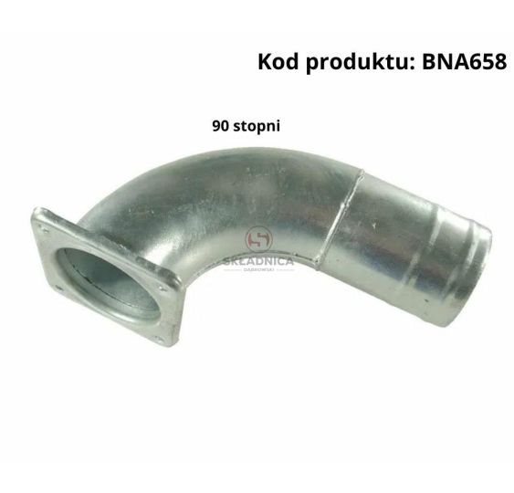 RURA 6"  PŁYTA 150*150  - KOLANKO 90 [BNA658]
